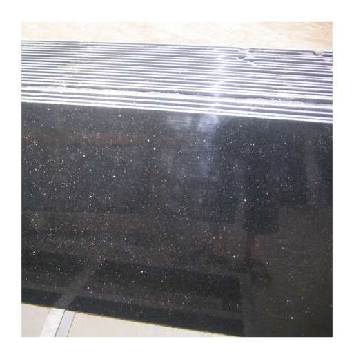 Factory Direct Granite Slab 60*60 Black galaxy granite tiles price